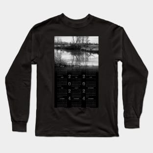 Shaver Creek • 2024 Year-at-a-glance Calendar Long Sleeve T-Shirt